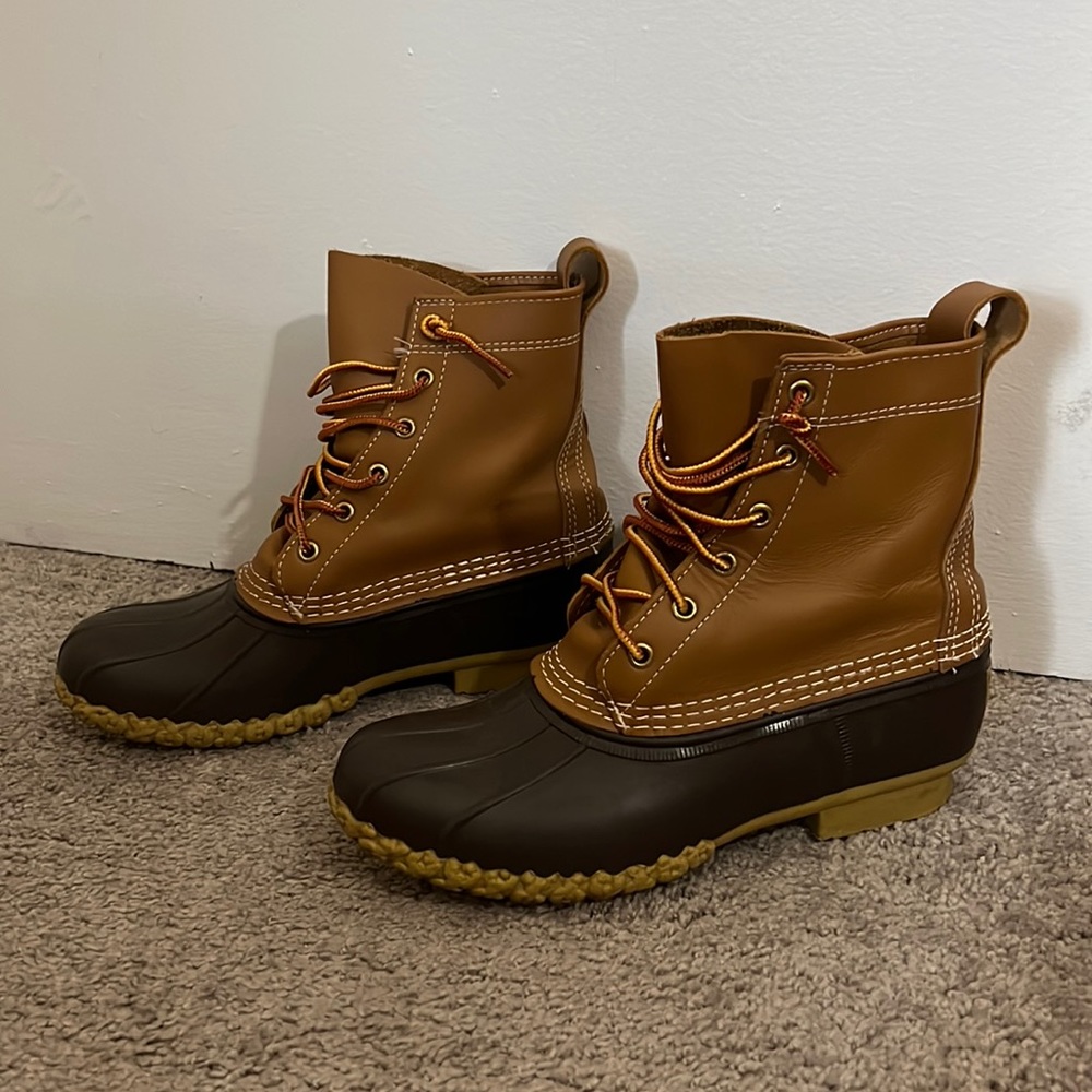 Bean boots size 8